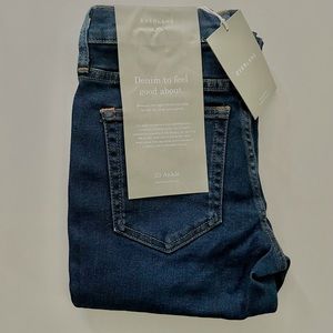 EVERLANE mid rise skinny jeans